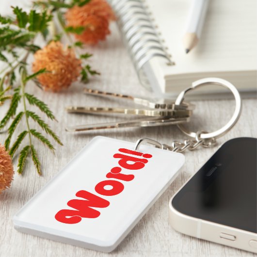 Word! Sleutelhanger (Voorkant Rechts)