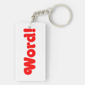 Word! Sleutelhanger (achterkant)