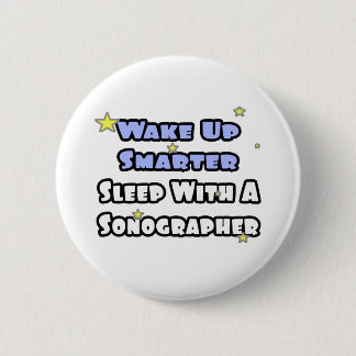 Word slimmer...Slaap met een echograaf Ronde Button 5,7 Cm