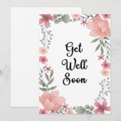 Word snel beter Groeten Feestdagenkaart (Voorkant / Achterkant)