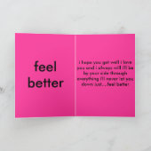 Word snel beter Ik hou van je Kaart (Binnen)