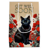 Word snel beter Kat Medium Cadeauzakje (Achterkant)