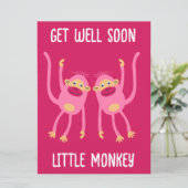 Word snel beter, kleine aap (Staand voorkant)