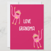 Word snel beter, kleine aap (Achterkant)