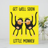 Word snel beter, kleine aap (Staand voorkant)