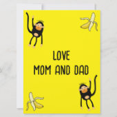 Word snel beter, kleine aap (Achterkant)