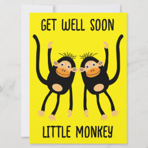 Word snel beter, kleine aap