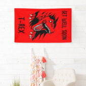 Word snel beter, kleine aap spandoek (Insitu)