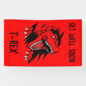 Word snel beter, kleine aap spandoek (Horizontaal)