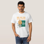 Word snel beter - oude geezer cartoon grappig t-shirt (Voorkant volledig)