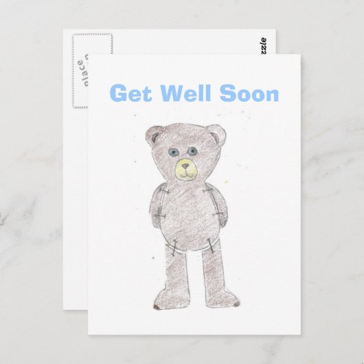 Word snel gezond Briefkaarten (Voorkant / Achterkant)