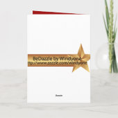 Word snel gezond Bunny Wenskaart Kaart (Achterkant)