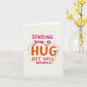 Word snel gezond en voel je beter Kaart (Gele Bloem)