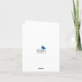 Word snel gezond jongen genaamd Koala Kaart Blue (Achterkant)