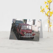 Word snel gezond -  noodauto kaart (Gele Bloem)