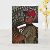 Word snel gezond sarcastische kaart (Gele Bloem)