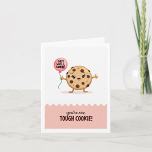 Word snel gezond STOERE COOKIE Kaart