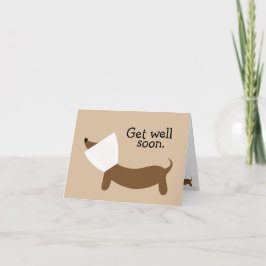 Word snel gezond Teckel Kaart