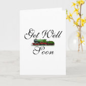 Word snel gezond Train Kaart (Gele Bloem)