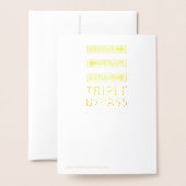 Word snel gezond Triple Bypass Heart Surgery Survi Folie Kaarten (Met envelop)