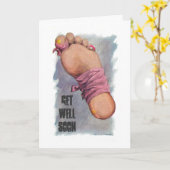 Word snel gezond van de operatie - Letsel Kaart (Gele Bloem)