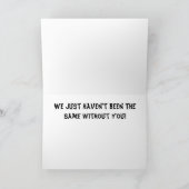 Word snel gezond - We zijn niet dezelfde Kaart gew (Binnen)