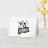 ** WORD SNEL GOED ** GEEN SUGGESTIE - EEN "BESTELL KAART (Gele Bloem)