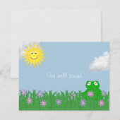 Word snel goed kikker Briefkaart (Voorkant / Achterkant)