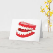 Word snel goed kletterende tanden kaart (Gele Bloem)