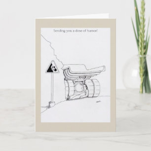 Word snel goed trucker kaarten, grappige trucker c kaart