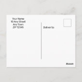 Word snel goed Voel je beter Polar Beer schattige Briefkaart (Achterkant)