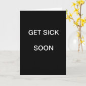 WORD SNEL ZIEK KAART (Gele Bloem)