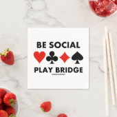 Word Social Play Bridge Vier Kaart Suits Adviezen Servet (Insitu)