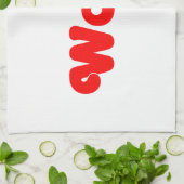 Word! Theedoek (Gevouwen)