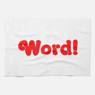 Word! Theedoek