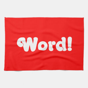 Word! Theedoek