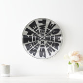 Word Time Clock Executive Grote Klok (Huis)