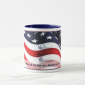 Word trots om een Amerikaanse Mok te worden (Midden)