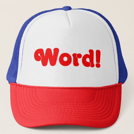 Word! Trucker Pet (Voorkant)