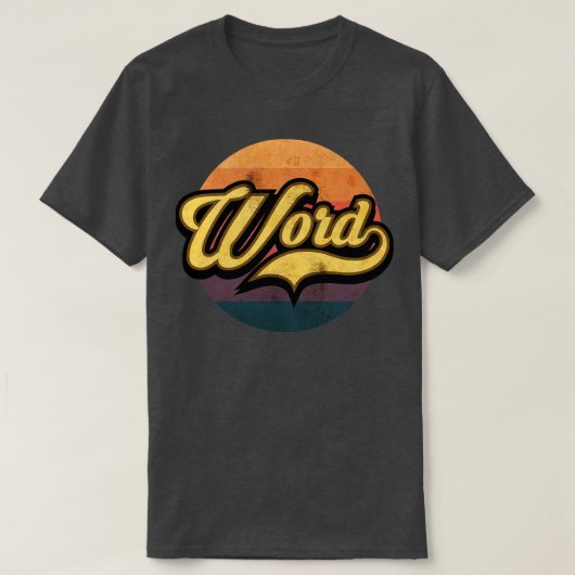 Word up 1 t-shirt (Design voorkant)