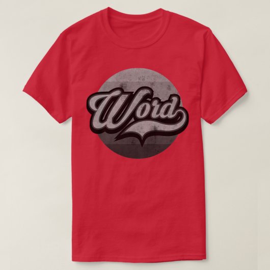 Word up BW T-shirt (Design voorkant)