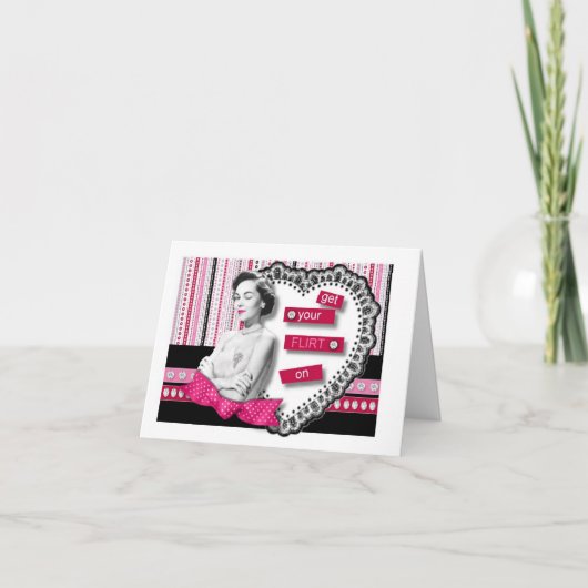 Word Uw FLIRT Feestdagen Kaart (Voorkant)