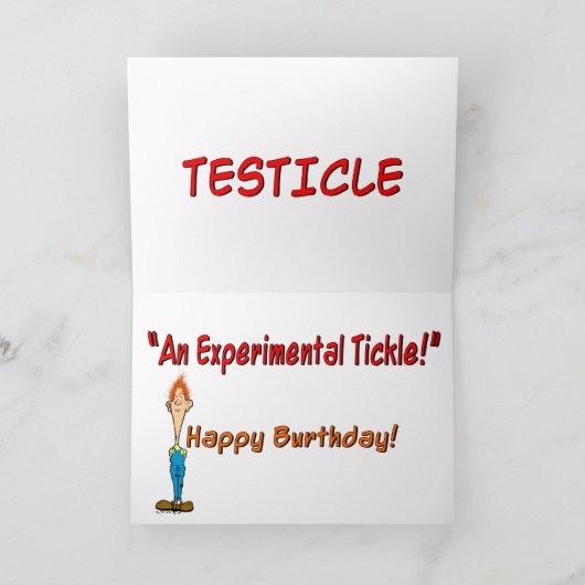 Word van Billy Bob's voor de dag-Verjaardag Kaart (Binnen)