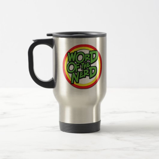 Word van de Nerd Travel Mug Reisbeker (Links)