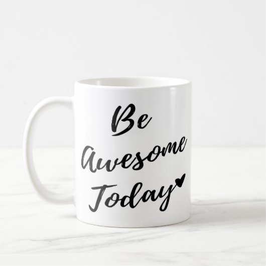 Word vandaag Geweldige <3 Koffiemok (Links)