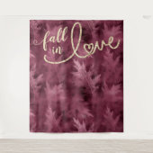 Word verliefd op de herfst | Moerbeiboom Foto-acht Wandkleed (Voorkant)