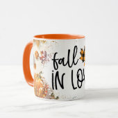 Word verliefd op de herfst mok (Voorkant links)