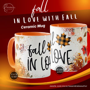 Word verliefd op de herfst mok
