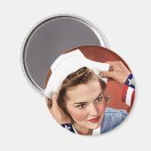 Word verpleegster magneet (Voorkant / Achterkant)