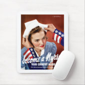 Word verpleegster muismat (Met muis)